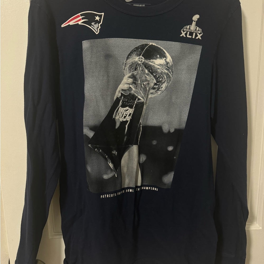 New England Patriots Super Bowl XLIX Long Sleeve Shirt